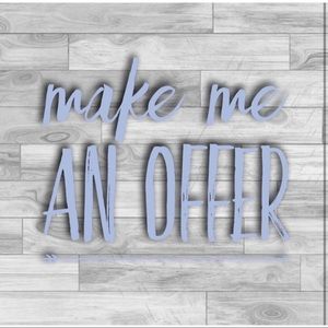 ALL REASONABLE OFFERS WELCOME!